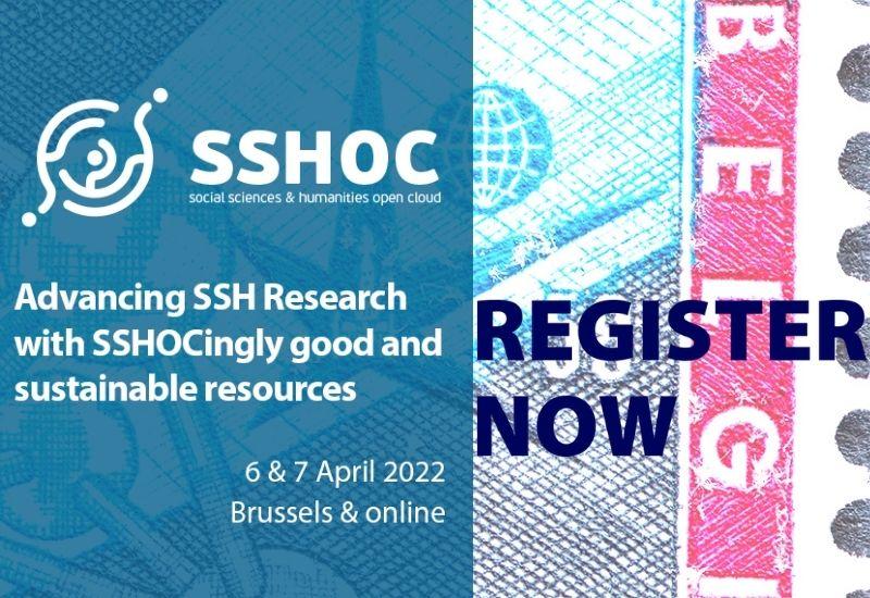 SSHOC Final Conference Advancing SSH Research with SSHOCingly good