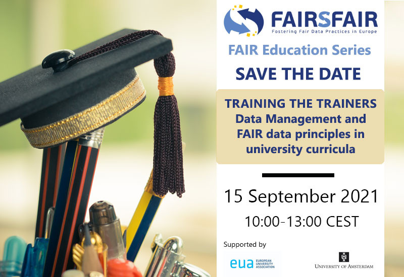 Training the trainers: Data Management and FAIR data principles in university curricula