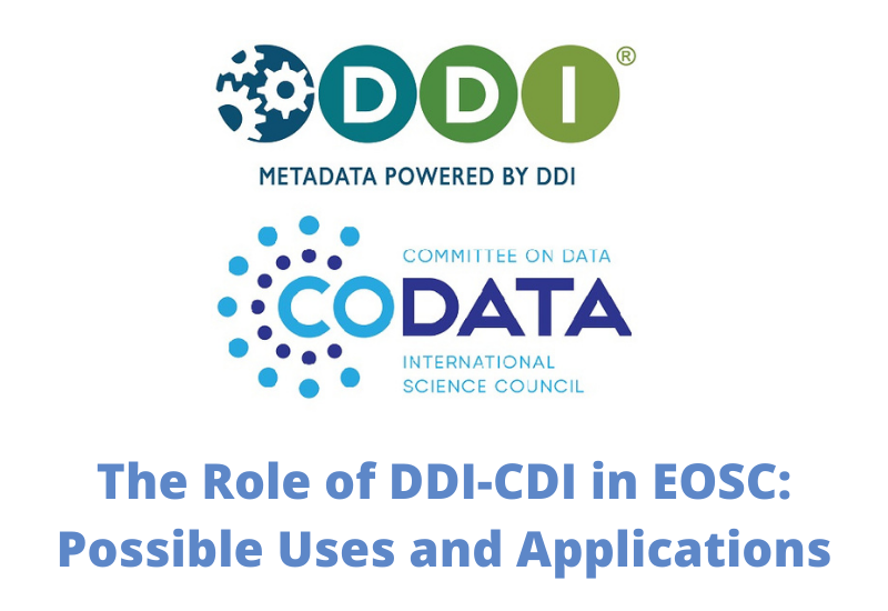 The Role of DDI-CDI in EOSC: Possible Uses and Applications