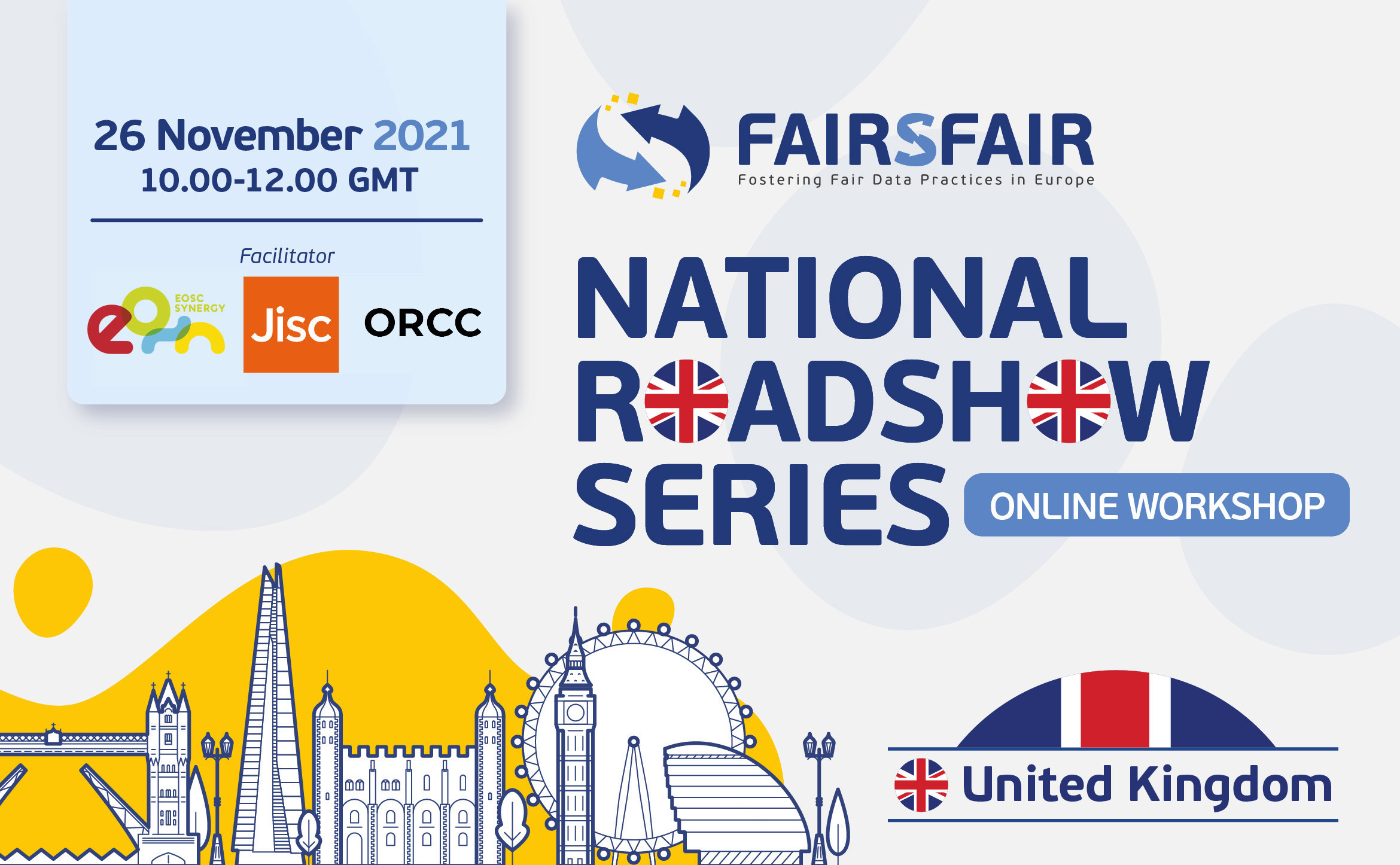 FAIRsFAIR National Roadshow in United Kingdom